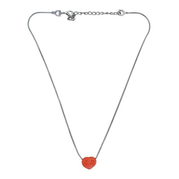 Dior Heart Choker Necklace - Picture 1 of 8